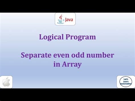 segregate even and odd numbers|array odd even in c.